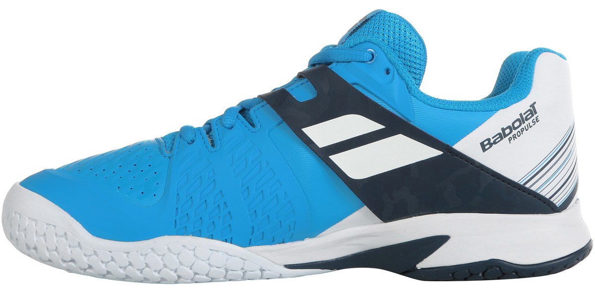Babolat Propulse All Court Junior - white/blue aster