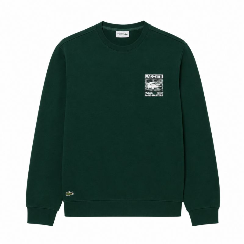 Męska bluza Lacoste Rolex Paris Masters - green