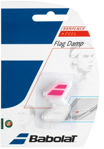 babolat-flag-damp-white-pink Babolat Flag Damp - white/pink