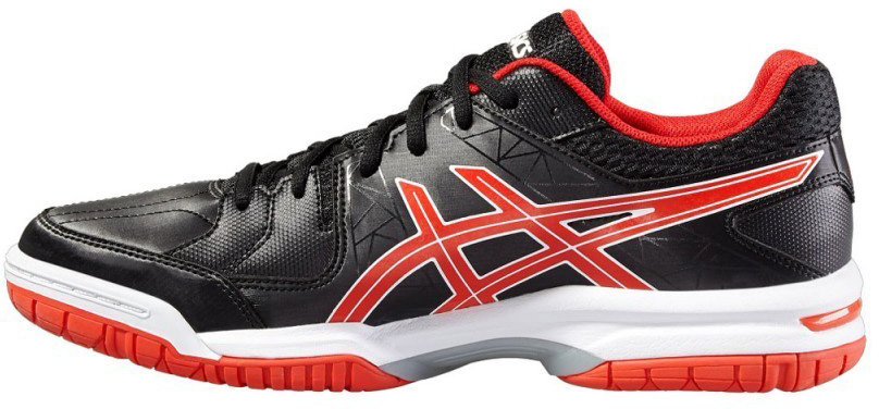 Asics Gel-Squad - black/vermilion/white