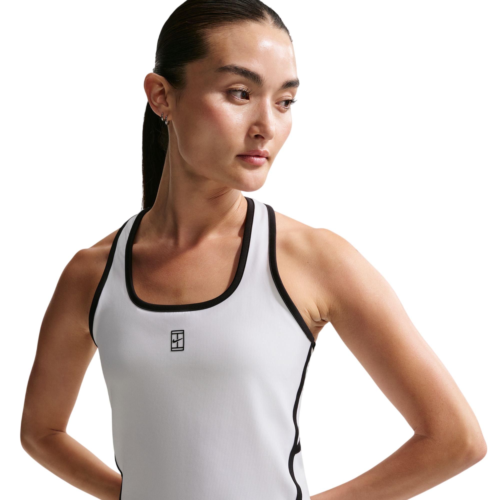 Nike Court Advantage Tank - white/black Nike Court Advantage Tank - white/black