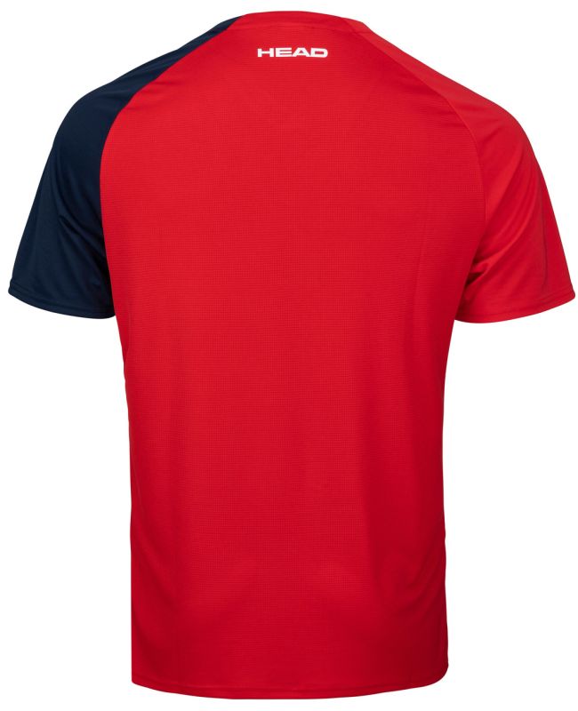 Head Striker T-Shirt M - red/print vision