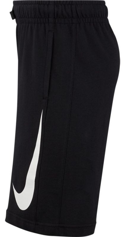 nike-b-swoosh-ft-short-black-white-3 Nike B Swoosh FT Short - black/white