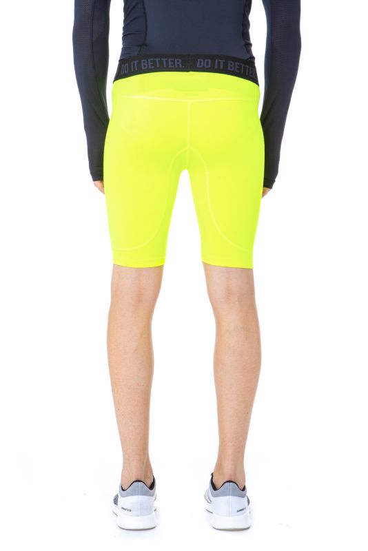 Hydrogen Second Skin Shorts Man - fluo yellow