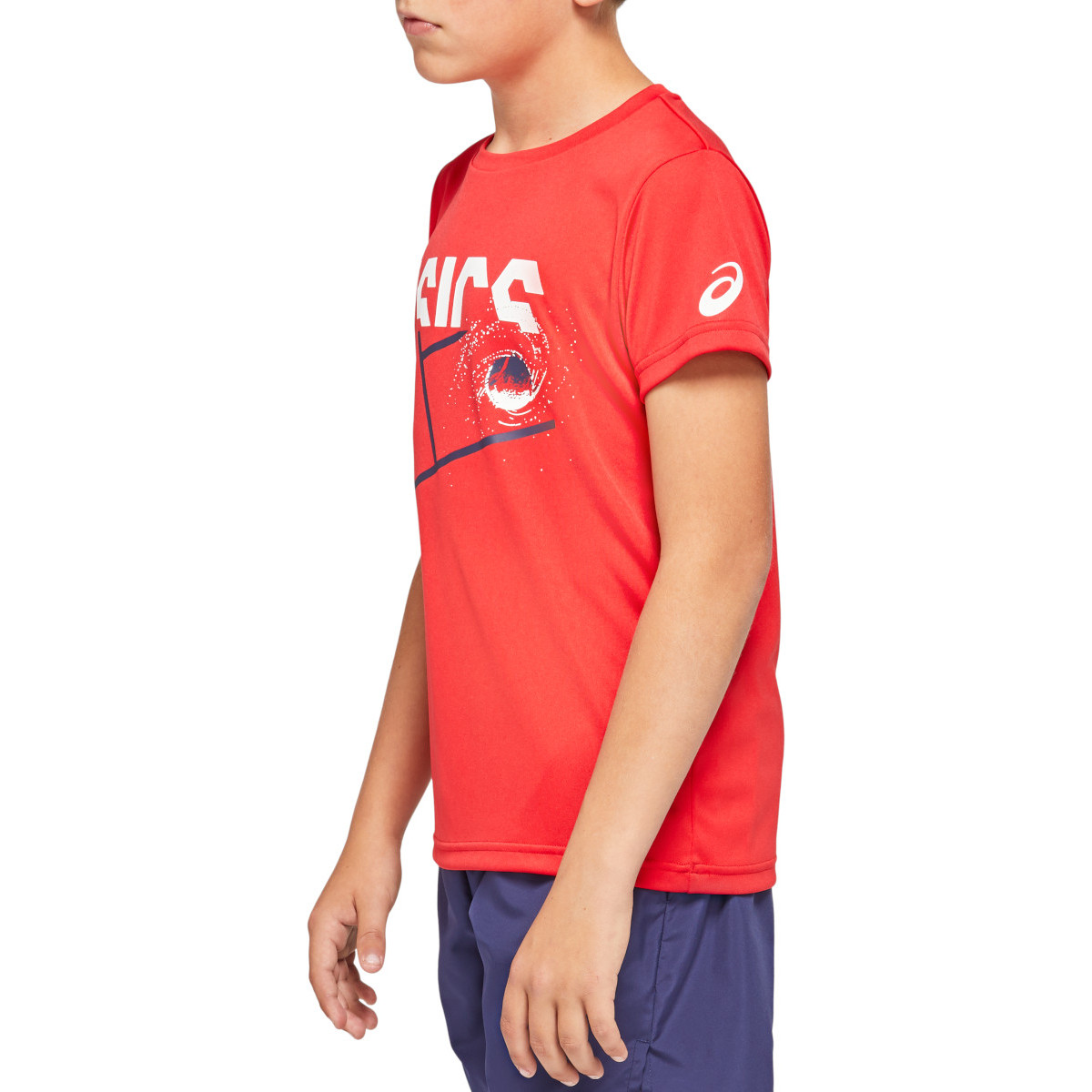 Asics Tennis B Kids GPX Tee - classic red