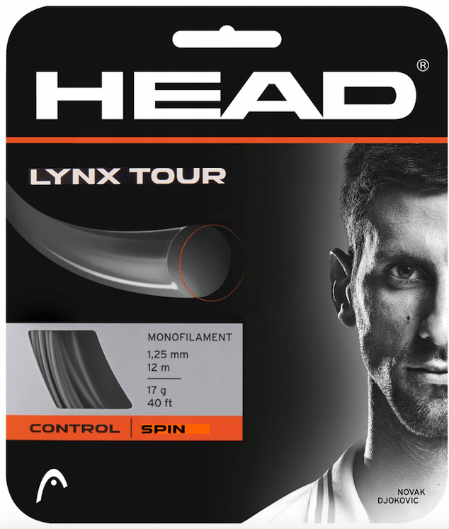 Head LYNX Tour 1.25 mm (12 m) - anthracite (Polecamy)