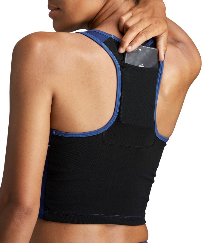 Björn Borg Cropped Tank STHLM W - blue depths