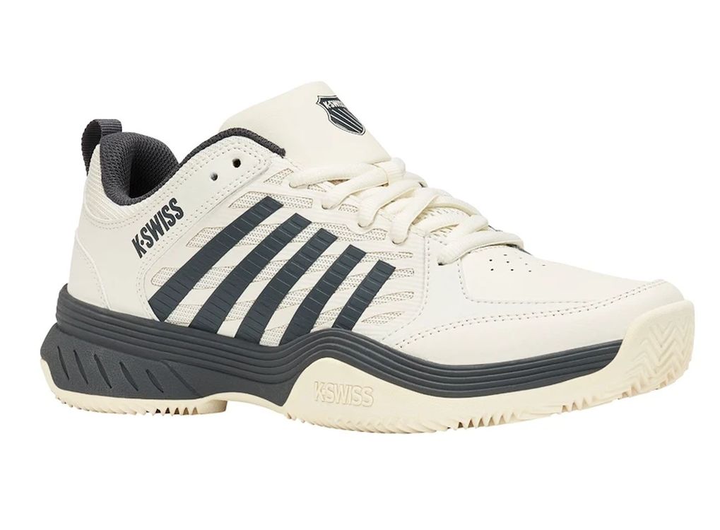 Męskie buty do padla K-Swiss Court Express 2 Clay - egret/turbulence