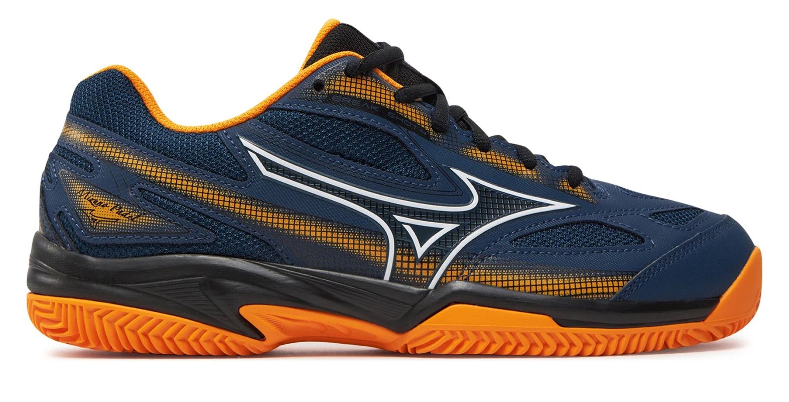 Mizuno Break Shot 4 Padel - dress blues/white/carrot curl