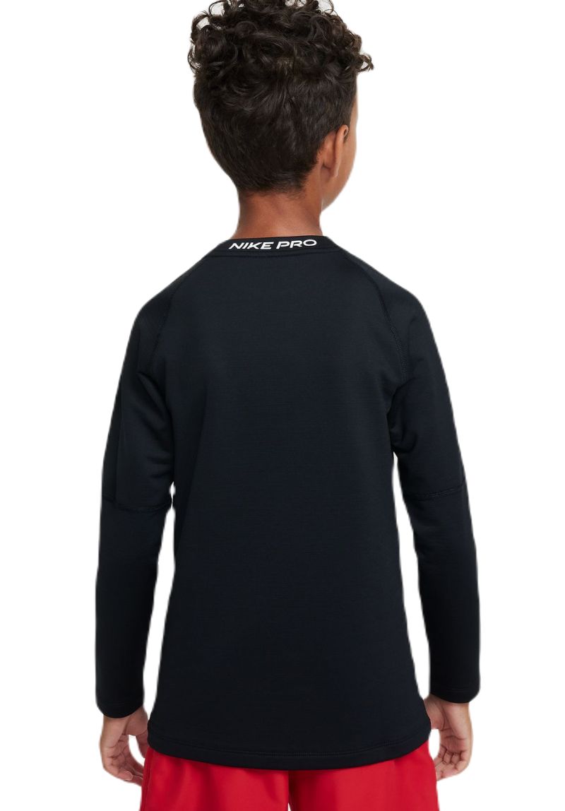 AURORA_HF4362-010_PHSFM001-2000 Nike Kids Pro Warm Dri-Fit Long Sleeve Training