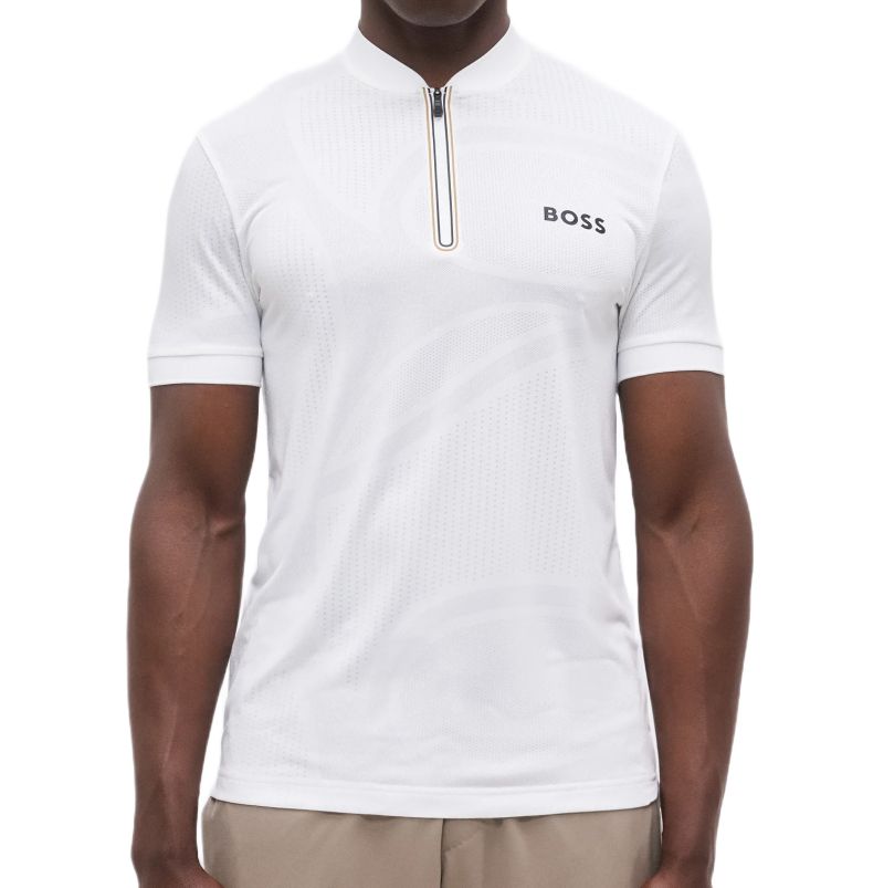 BOSS TOC Serve 3 Zip - white BOSS TOC Serve 3 Zip - white