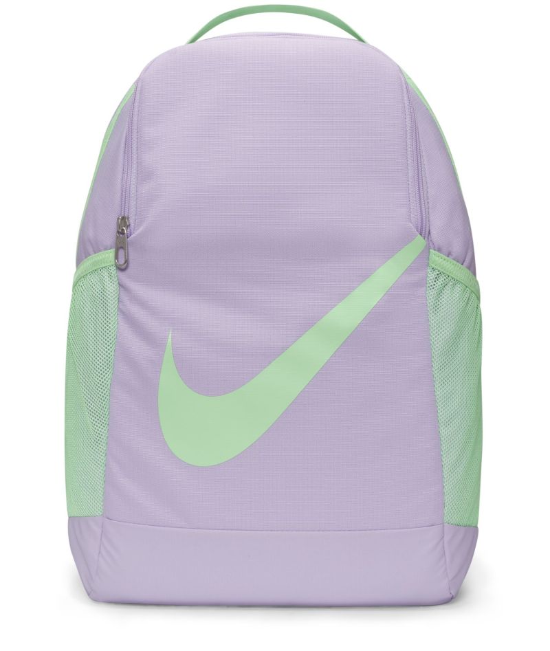AURORA_DV9436-512_PHSFH000-2000 Nike Brasilia Kids Backpack (18L) - lilac bloom/vapor green/vapor green