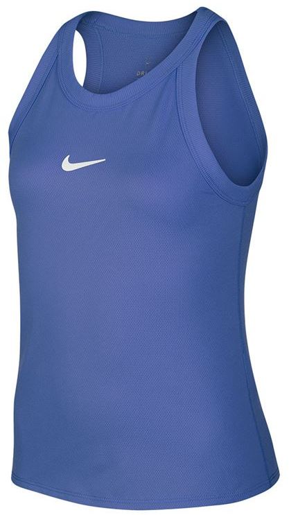 Girls' T-shirt Nike Court Dry Tank game royal/white