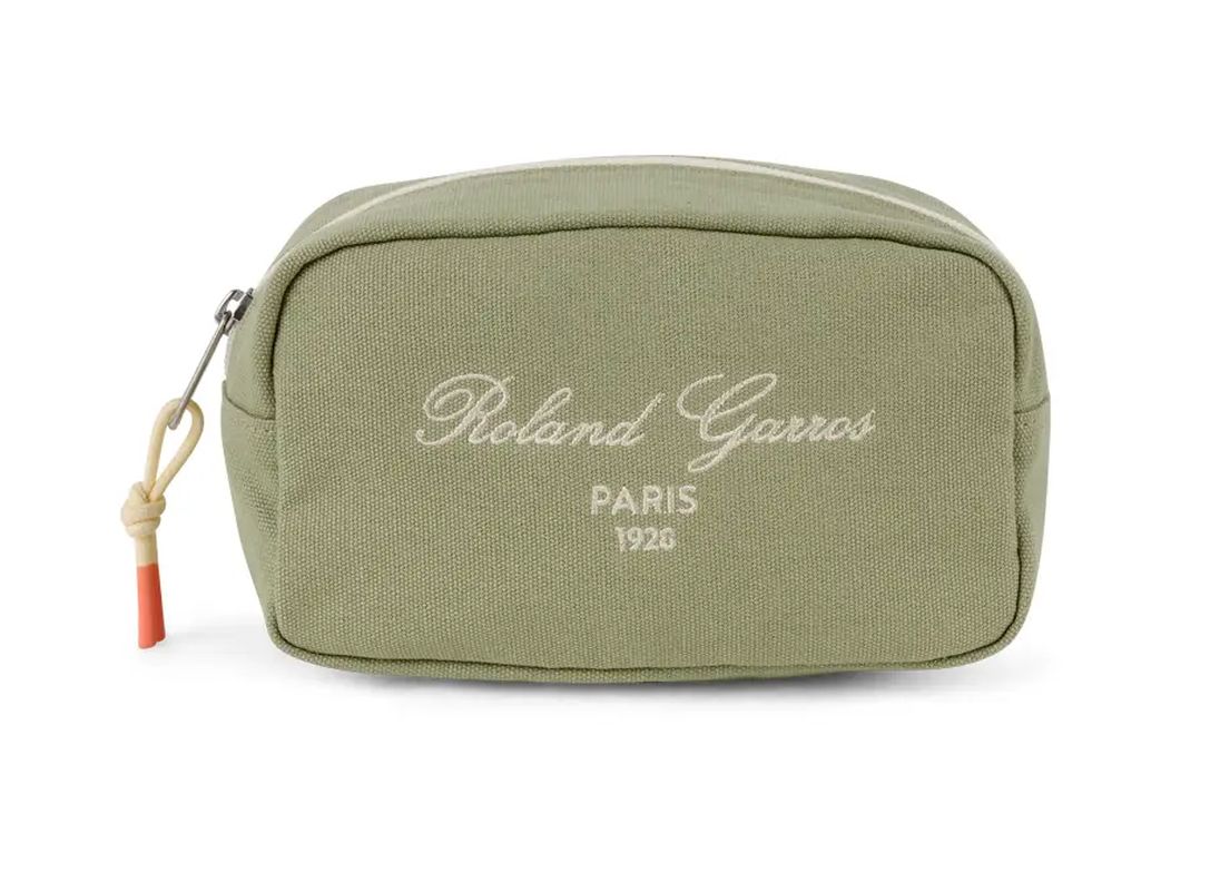 Roland Garros Sporty Chic Makeup Bag - green
