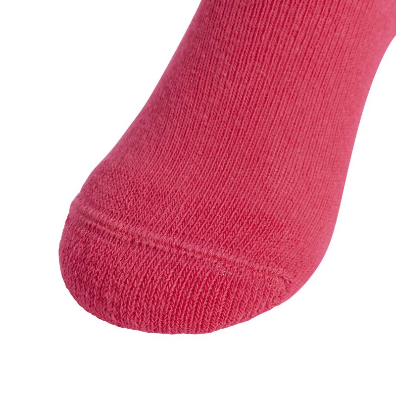 Adidas Kids Linear Crew 3P - white/clear pink/power pink Adidas Kids Linear Crew 3P - white/clear pink/power pink