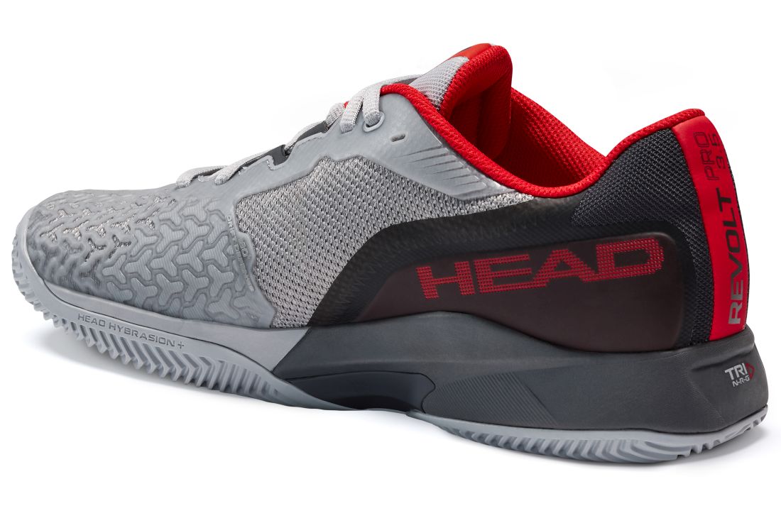 head-revolt-pro-3-5-clay-men-gray-red-2 Head Revolt Pro 3.5 Clay Men - gray/red