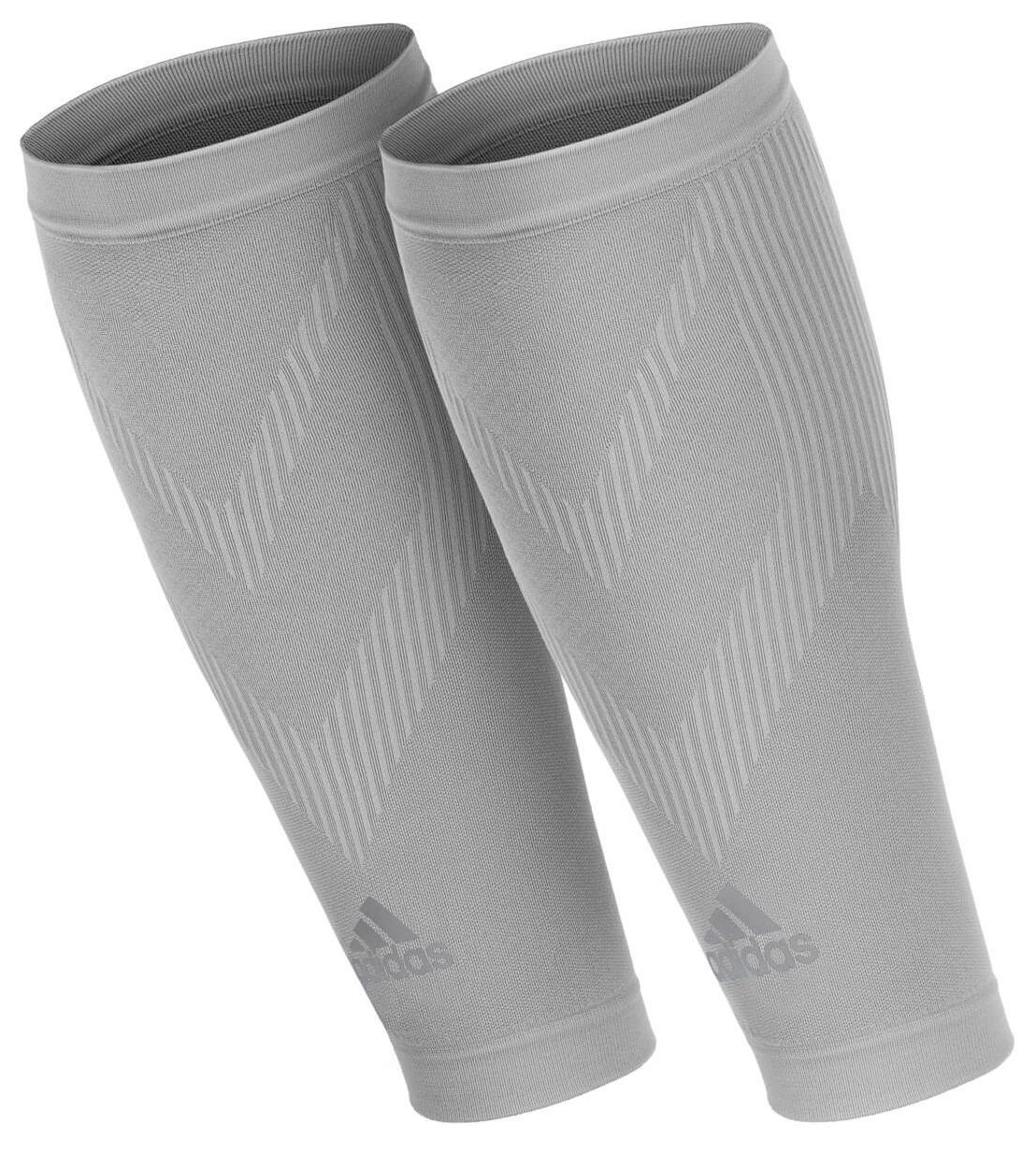 Adidas Compression Calf Sleeves - grey