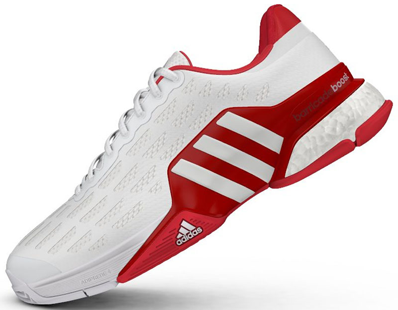 adidas-barricade-2016-boost-ftwr-white-ray-red-2 Adidas Barricade 2016 Boost - ftwr white/ray red