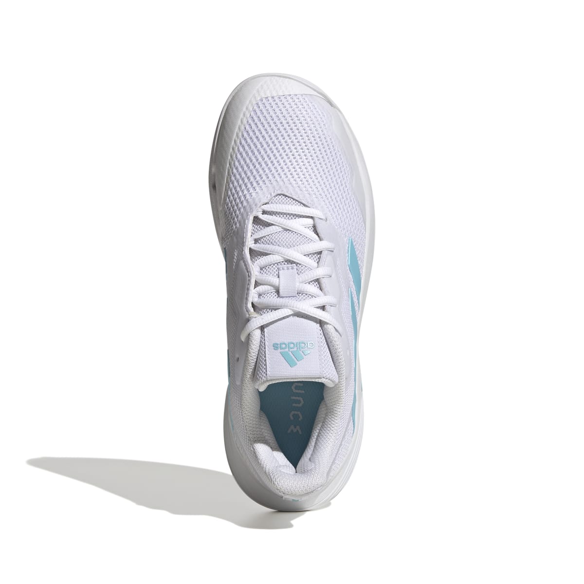 Women’s shoes Adidas CourtJam Control W Carpet - cloud white/bliss blue